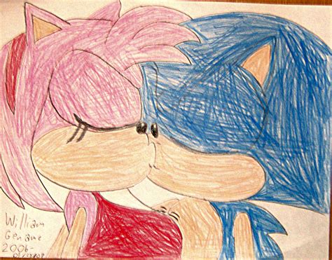 sonic and amy kiss|play sonic and amy kissing.